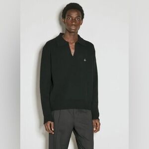 Vivienne Westwood Football Polo Knit Sweater